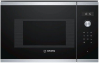 Микроволновая печь встраиваемая Bosch BFL524MS0, черный/серебристый