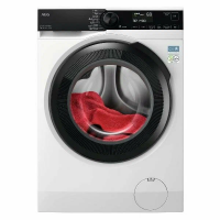 Стиральная машина AEG LFR73944FE, инвертор, функция пара, белый/черный