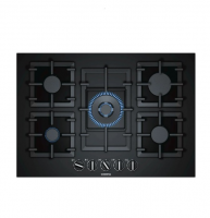 Варочная поверхность газовая Siemens EP7A6QB90, черный/закаленное стекло (Испания)