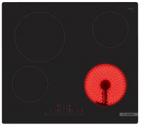 Варочная панель электрическая Bosch PKE611FP2E, черный