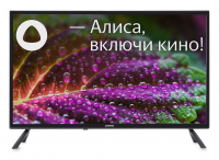 Телевизор LED Digma DM-LED32SBB31, Smart TV, Яндекс ТВ, черный