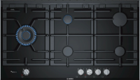 Газовая варочная панель Bosch PRS9A6D70M, черный/стеклокерамика