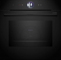 Духовой шкаф электрический Bosch HBG9763B1S, пиролиз, термощуп, черный (Германия)