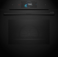 Духовой шкаф электрический с паром Bosch HRG978NB1, пиролиз, черный