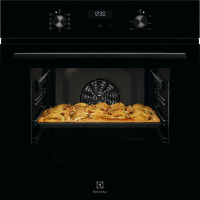 Духовой шкаф с паром Electrolux EOD5C70BZ SteamBake, каталитическая очистка, телескопы (Польша)